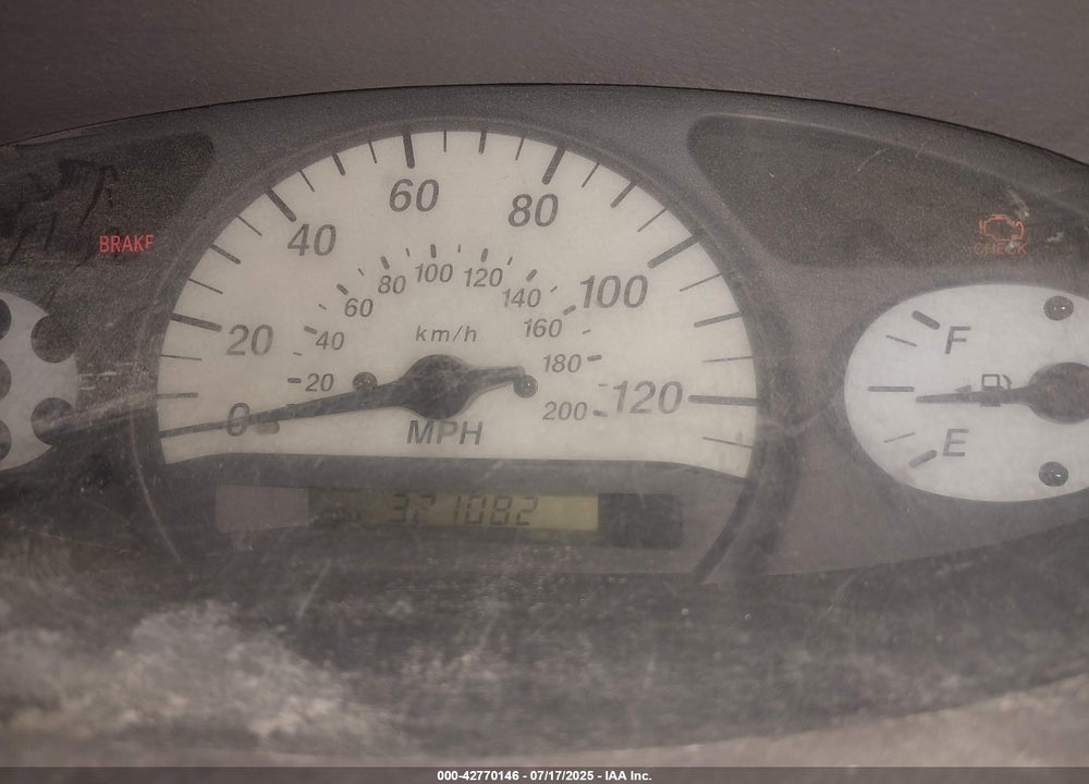 2000 TOYOTA ECHO VIN: JTDAT1230Y0042883