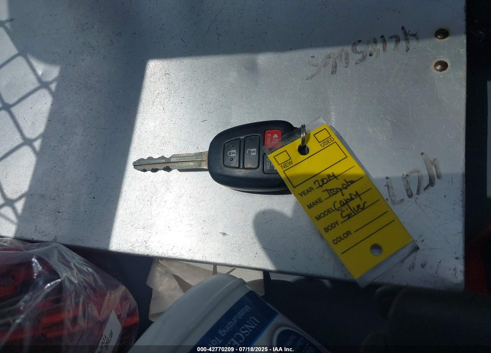 2014 TOYOTA CAMRY VIN: 4T1BF1FKXEU448960