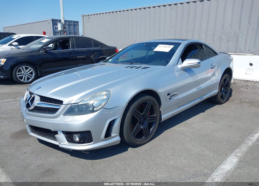 2009 MERCEDES-BENZ SL CLASS VIN: WDBSK70F69F148436