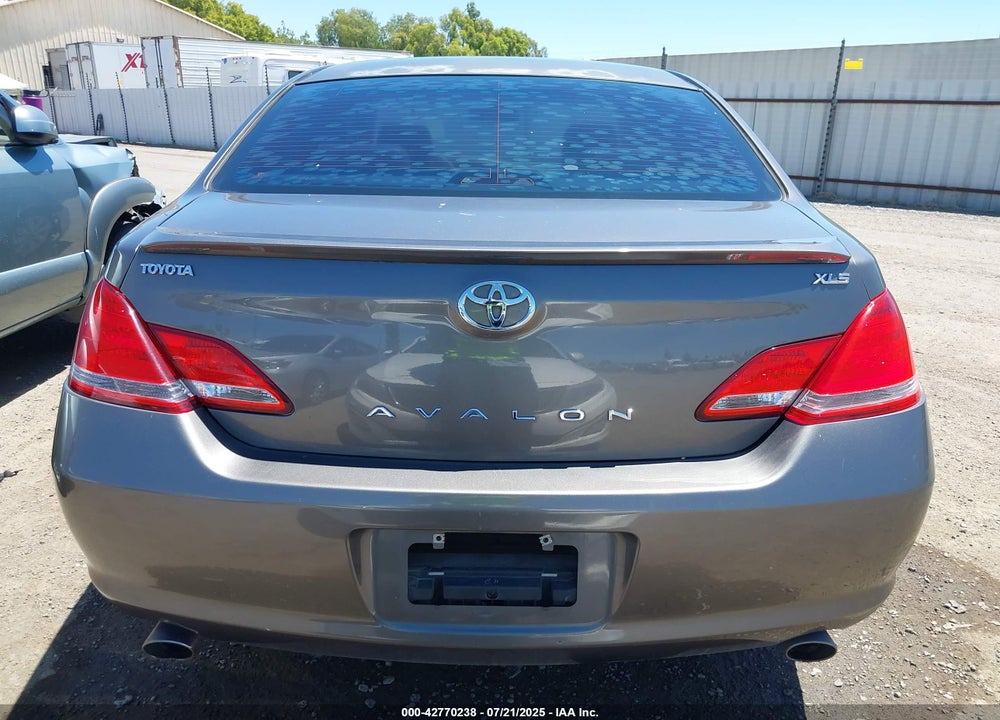 2006 TOYOTA AVALON VIN: 4T1BK36B26U105715