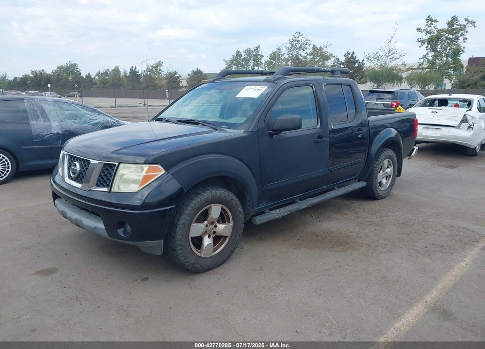 2005 NISSAN FRONTIER LE VIN: 1N6AD07U35C415494