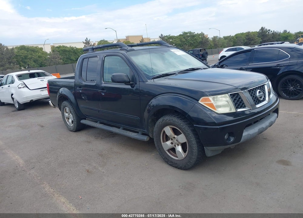 2005 NISSAN FRONTIER LE VIN: 1N6AD07U35C415494