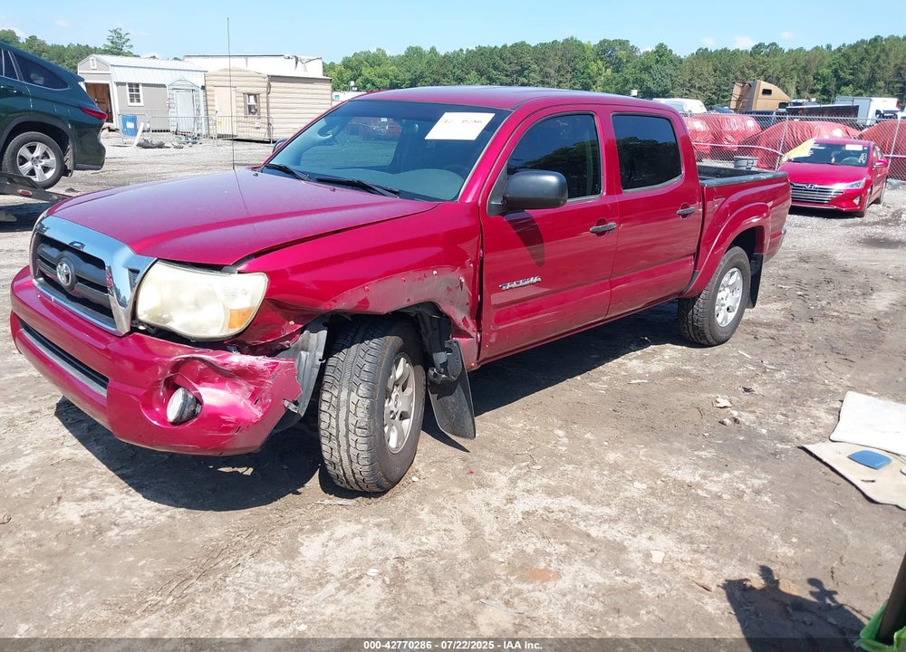 2008 TOYOTA TACOMA PRERUNNER V6 VIN: 3TMJU62N18M053674