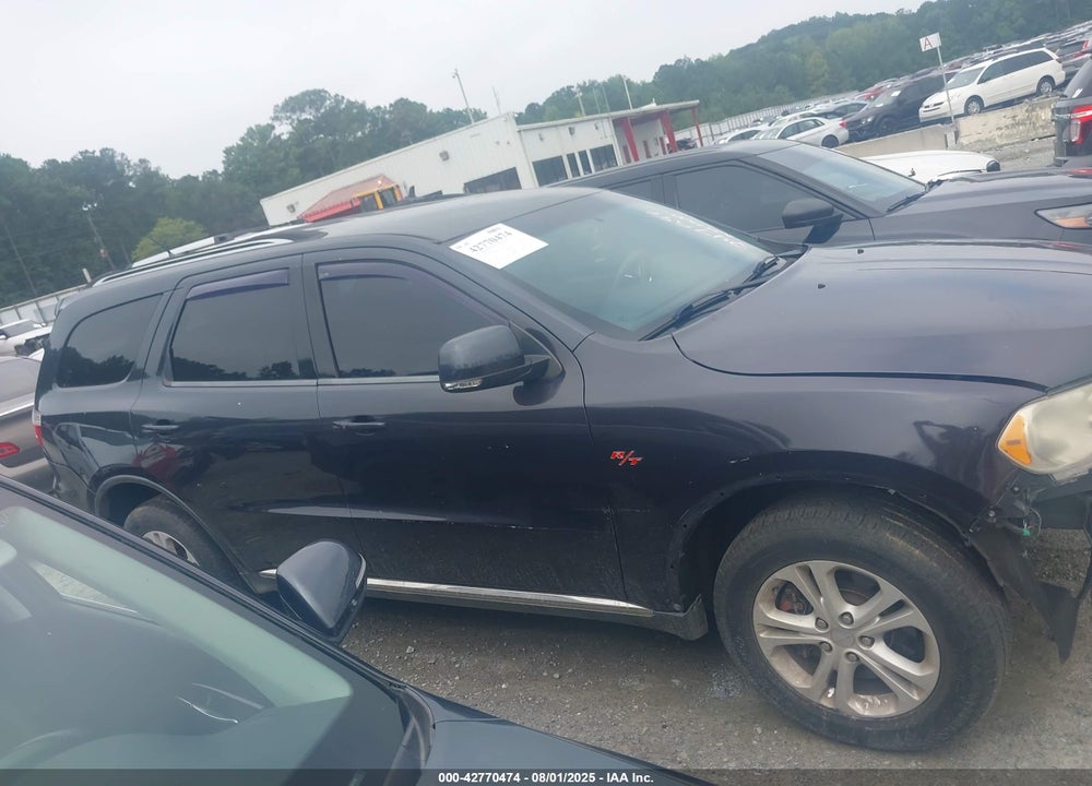 2012 DODGE DURANGO VIN: 1C4SDHDT7CC247597