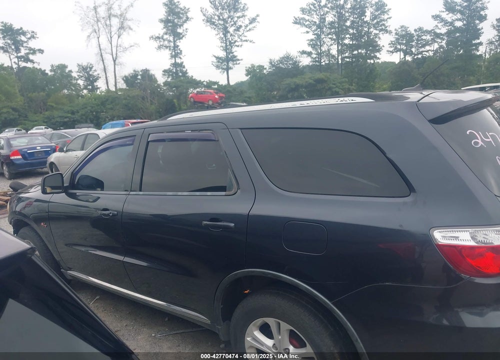 2012 DODGE DURANGO VIN: 1C4SDHDT7CC247597
