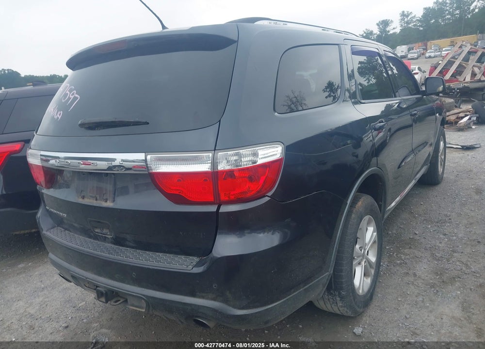 2012 DODGE DURANGO VIN: 1C4SDHDT7CC247597