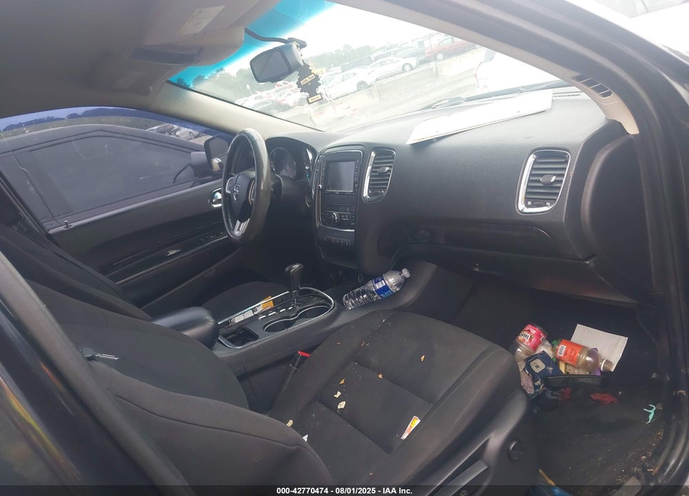 2012 DODGE DURANGO VIN: 1C4SDHDT7CC247597