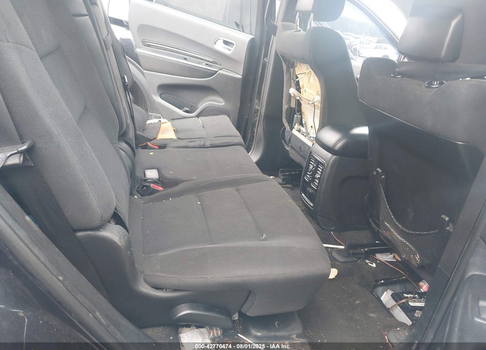2012 DODGE DURANGO VIN: 1C4SDHDT7CC247597