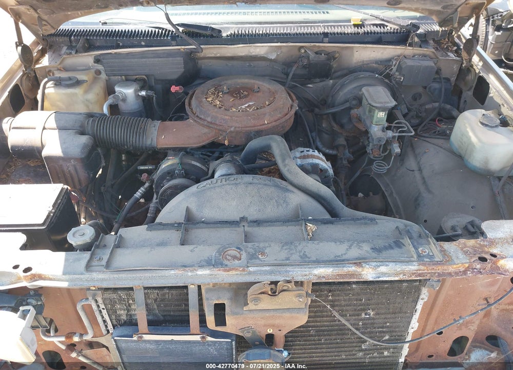 1993 CHEVROLET GMT-400 K1500 VIN: 2GCEK19K8P1252071