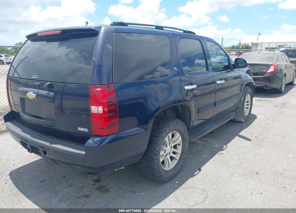 2007 CHEVROLET TAHOE VIN: 1GNFC13017R312330