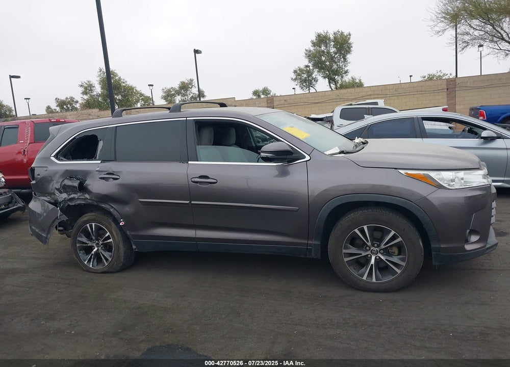 2019 TOYOTA HIGHLANDER VIN: 5TDZZRFH6KS316341