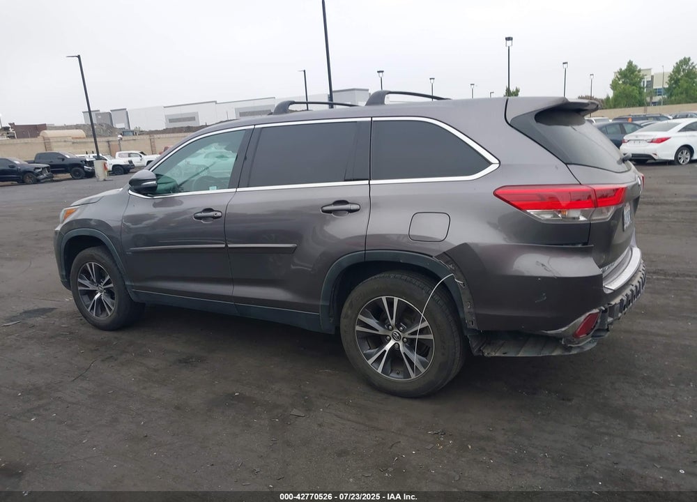 2019 TOYOTA HIGHLANDER VIN: 5TDZZRFH6KS316341