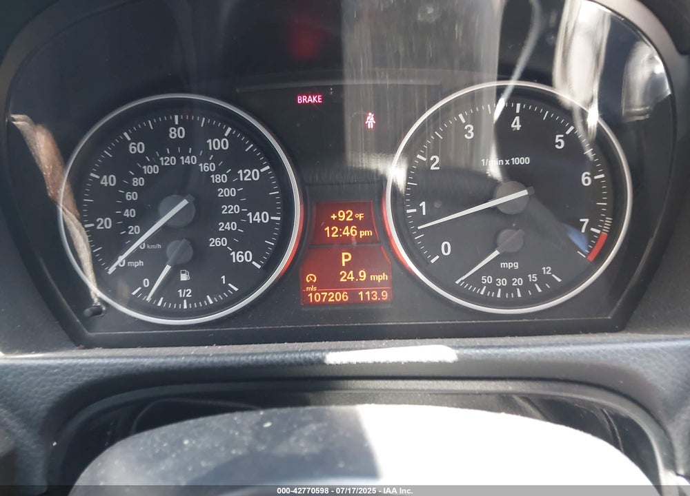 2011 BMW 3 SERIES VIN: WBAPH5G50BNM80596