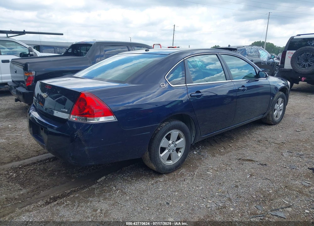 2008 CHEVROLET IMPALA LT VIN: 2G1WT55K989136923