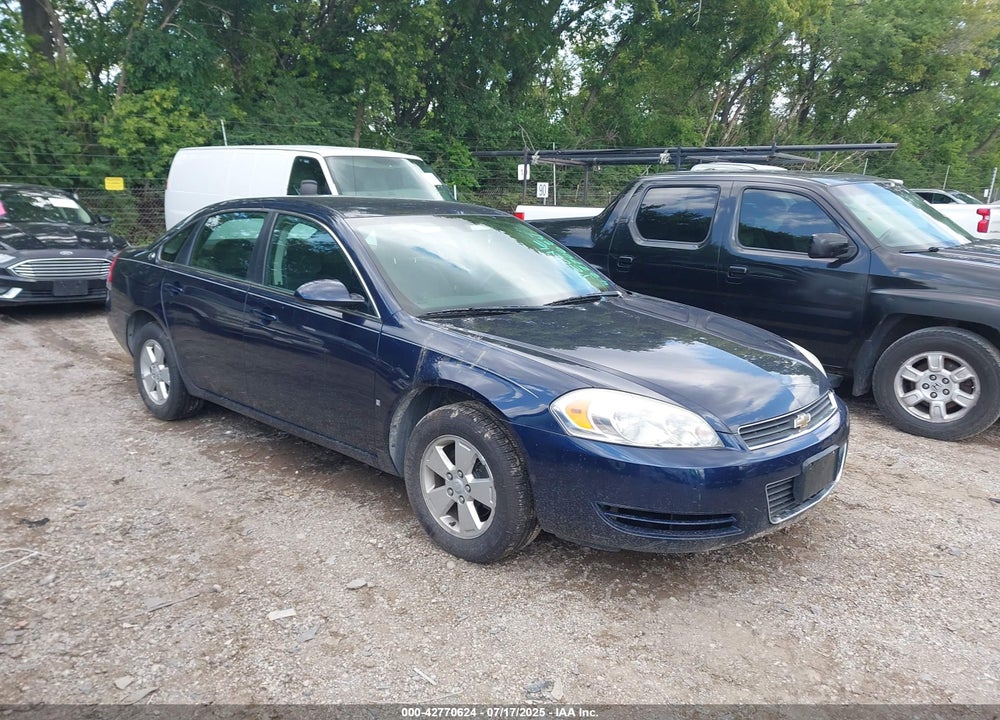 2008 CHEVROLET IMPALA LT VIN: 2G1WT55K989136923