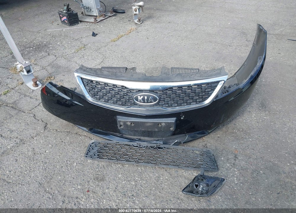 2012 KIA FORTE VIN: KNAFU5A27C5550652