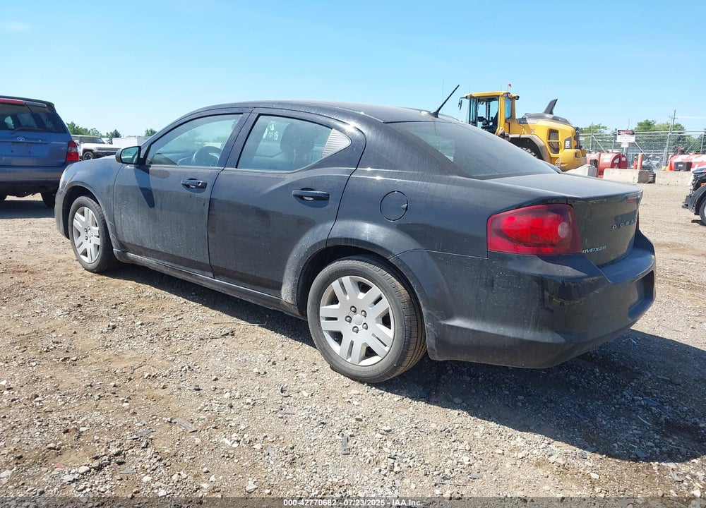 2012 DODGE AVENGER VIN: 1C3CDZAB9CN275187