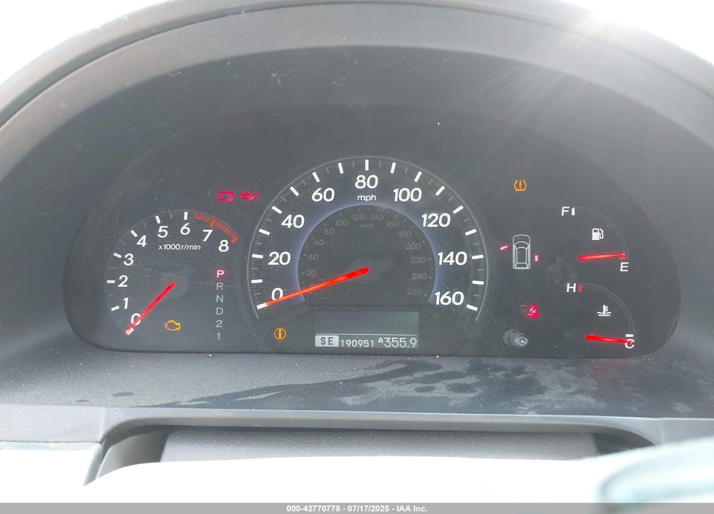 2010 HONDA ODYSSEY TOURING VIN: 5FNRL3H99AB026408