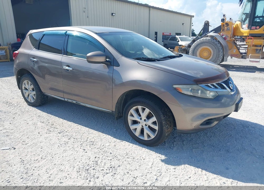 2012 NISSAN MURANO VIN: JN8AZ1MWXCW238779