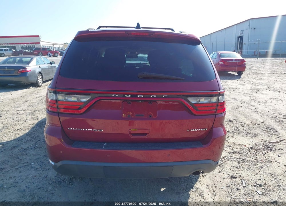 2015 DODGE DURANGO VIN: 1C4RDHDG5FC809955