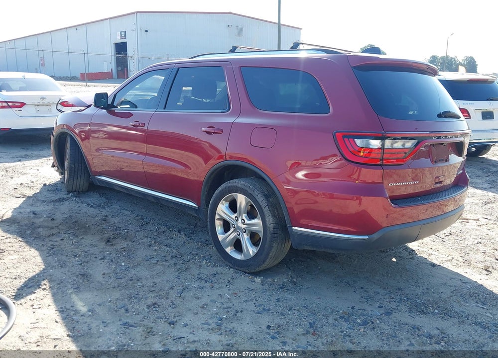 2015 DODGE DURANGO VIN: 1C4RDHDG5FC809955