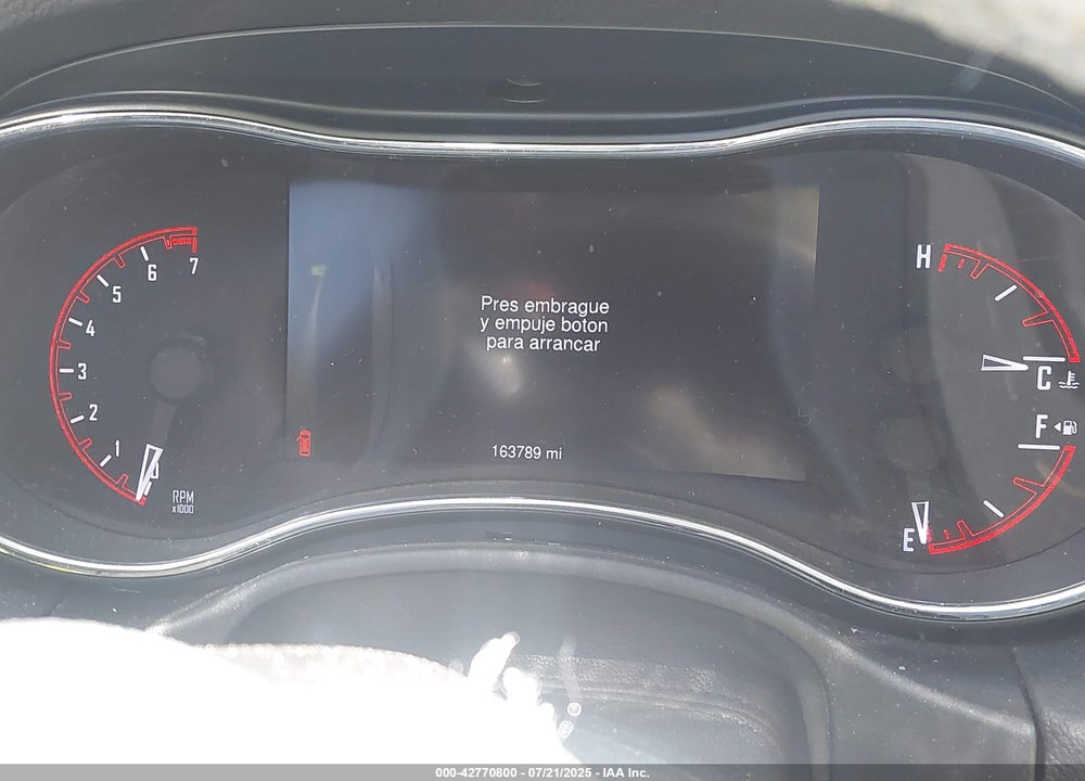 2015 DODGE DURANGO VIN: 1C4RDHDG5FC809955