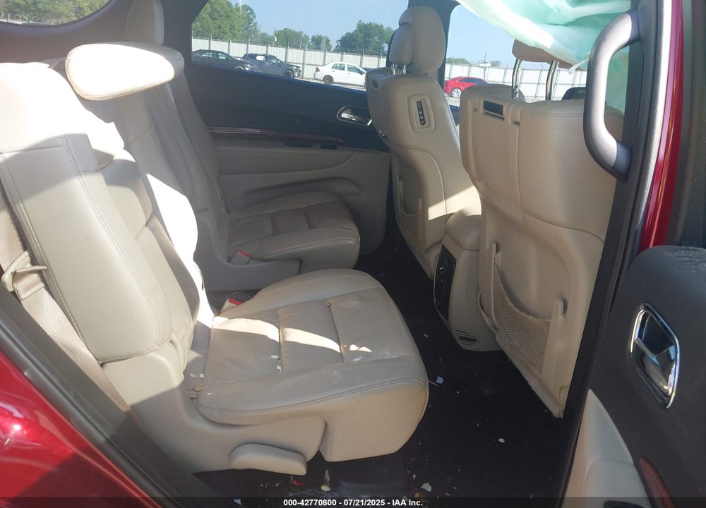 2015 DODGE DURANGO VIN: 1C4RDHDG5FC809955