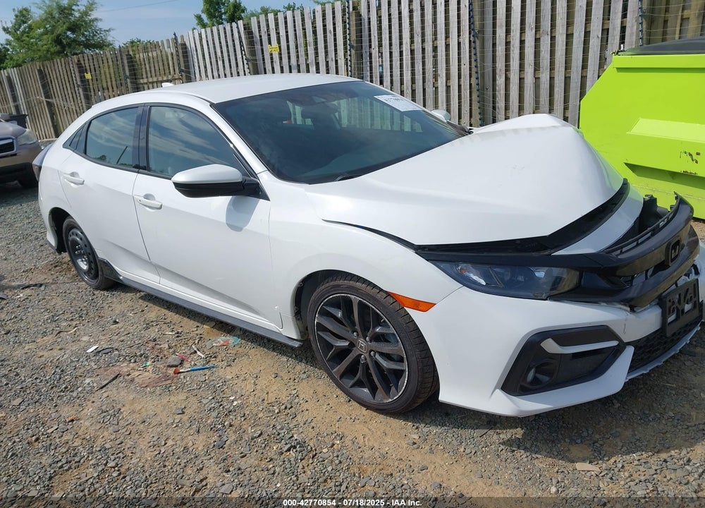 2021 HONDA CIVIC SPORT VIN: SHHFK7H43MU409569