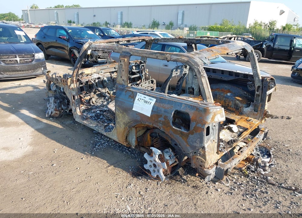 2022 FORD BRONCO VIN: 1FMDE5AH3NLB52103