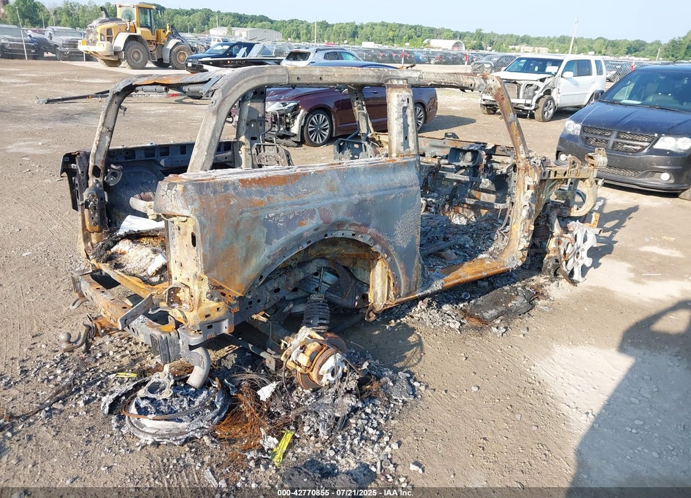 2022 FORD BRONCO VIN: 1FMDE5AH3NLB52103