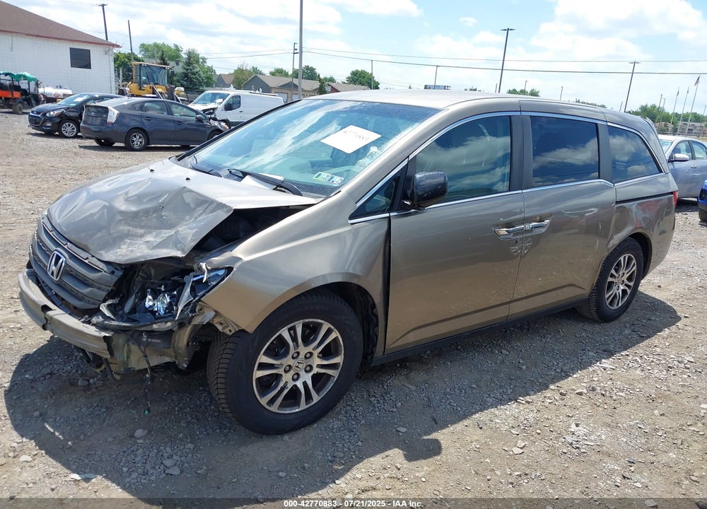 2011 HONDA ODYSSEY EX VIN: 5FNRL5H41BB053796
