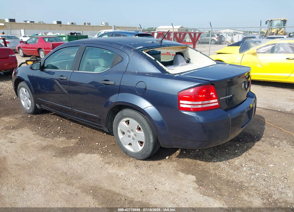 2008 DODGE AVENGER VIN: 1B3LC46J58N245159
