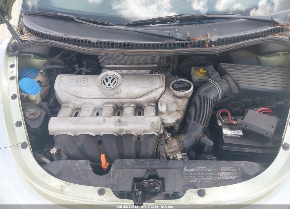2009 VOLKSWAGEN BEETLE VIN: 3VWPW31C49M503741