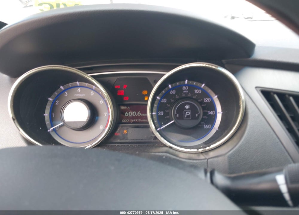 2013 HYUNDAI SONATA VIN: 5NPEB4AC1DH543222