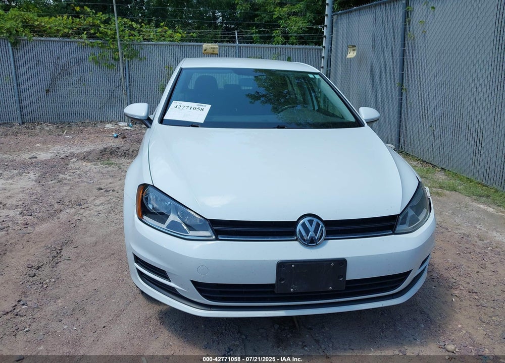 2015 VOLKSWAGEN GOLF VIN: 3VW217AU3FM024134