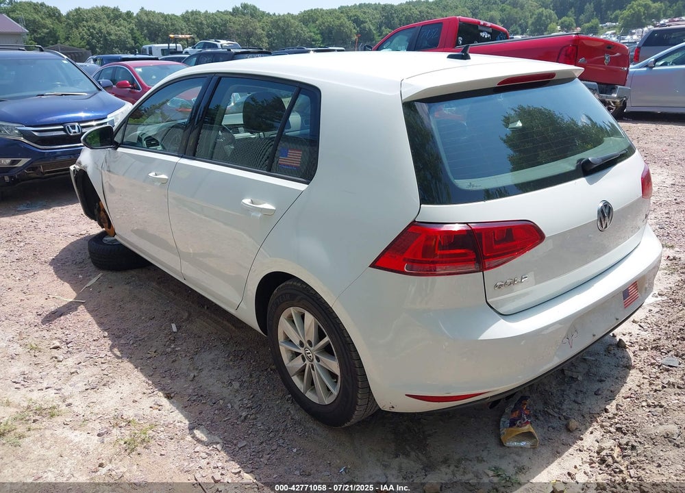 2015 VOLKSWAGEN GOLF VIN: 3VW217AU3FM024134