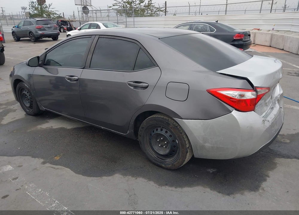 2014 TOYOTA COROLLA VIN: 5YFBURHEXEP027091