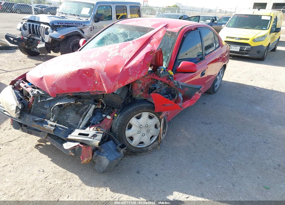 2004 HYUNDAI ELANTRA GLS/GT VIN: KMHDN46D24U888393