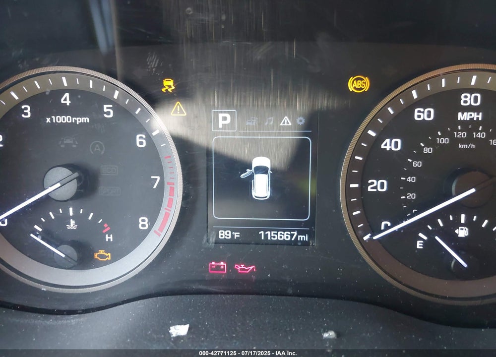 2017 HYUNDAI TUCSON VIN: KM8J33A43HU562506