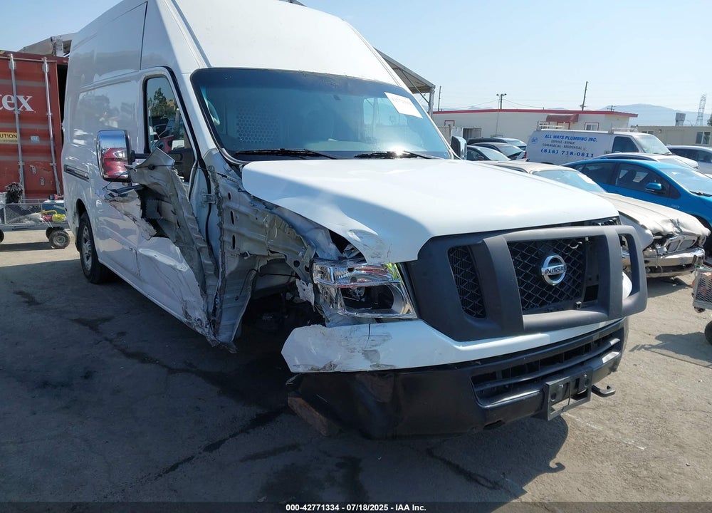 2021 NISSAN NV CARGO NV2500 HD SV HIGH ROOF V8 VIN: 1N6AF0LY5MN801372