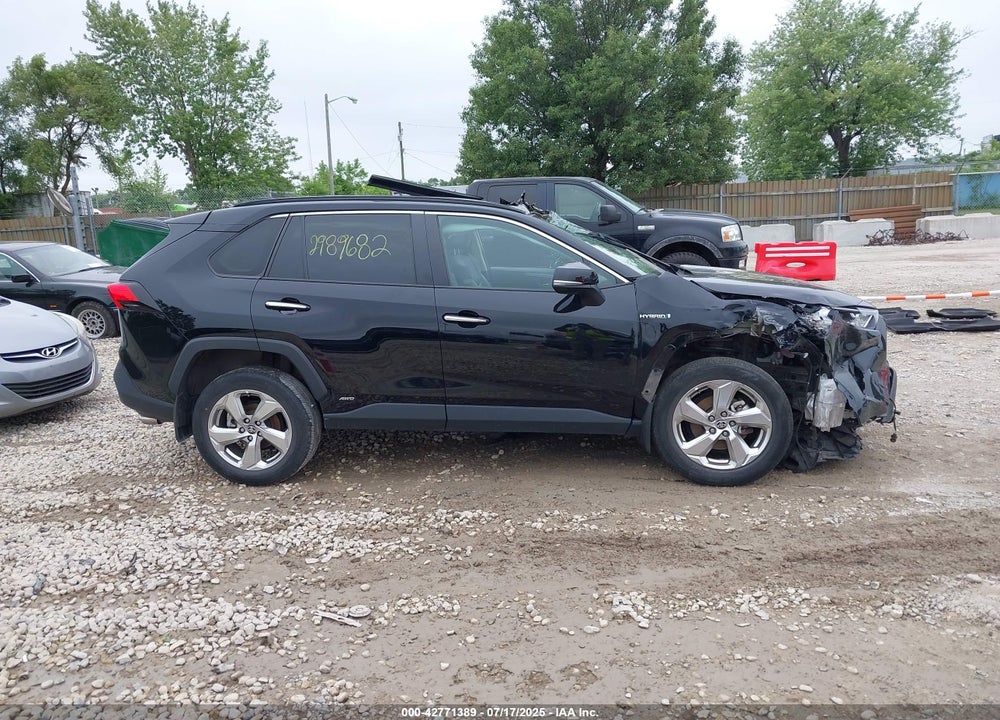 2021 TOYOTA RAV4 HYBRID LIMITED VIN: 4T3D6RFV1MU047871