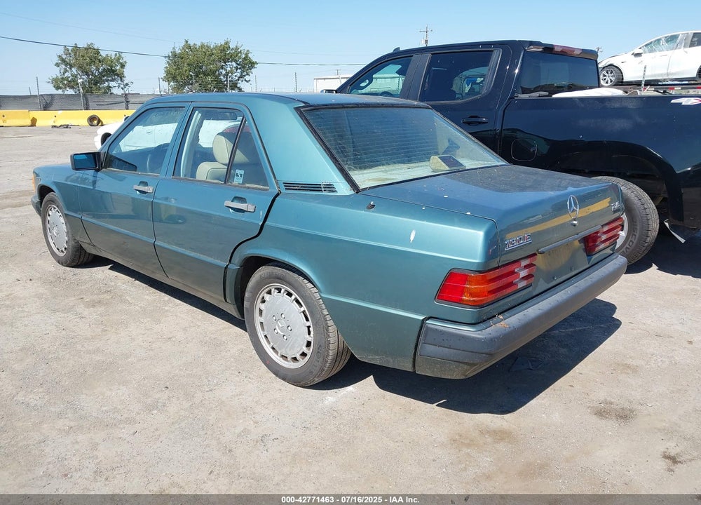 1989 MERCEDES-BENZ 190 E 2.6 VIN: WDBDA29D3KF573439