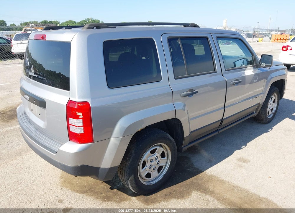 2017 JEEP PATRIOT VIN: 1C4NJRBB9HD194764