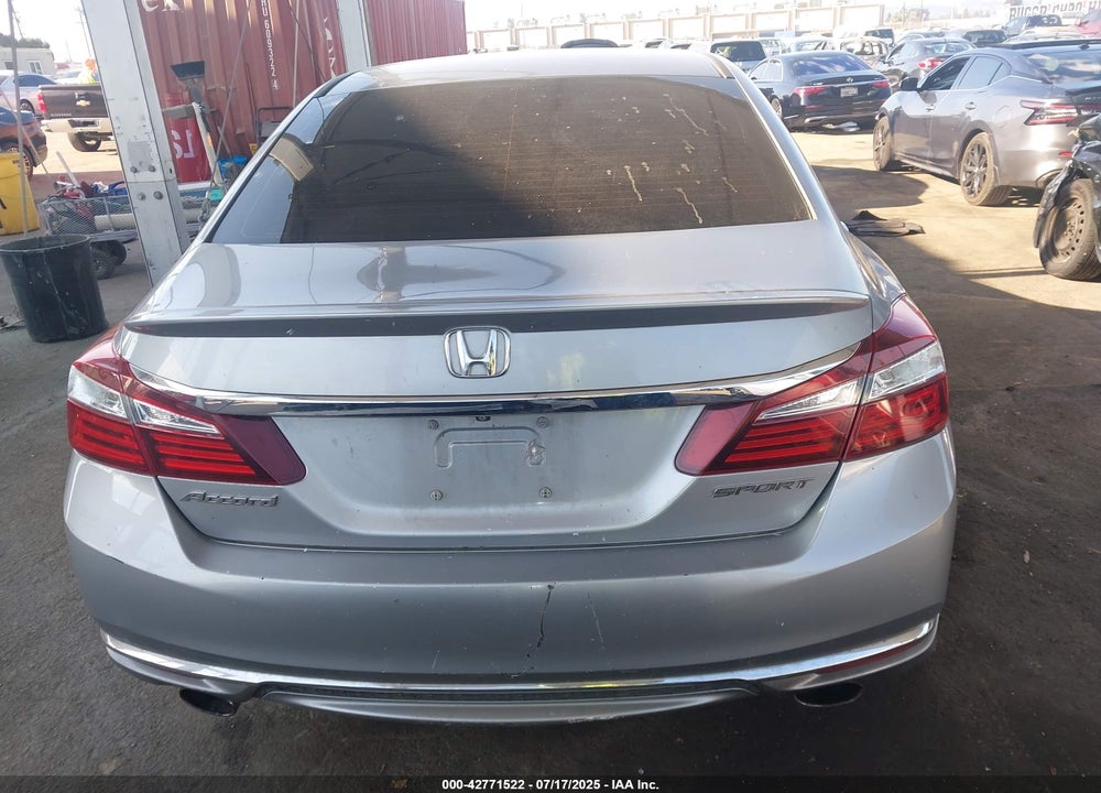 2016 HONDA ACCORD SPORT VIN: 1HGCR2F58GA221577