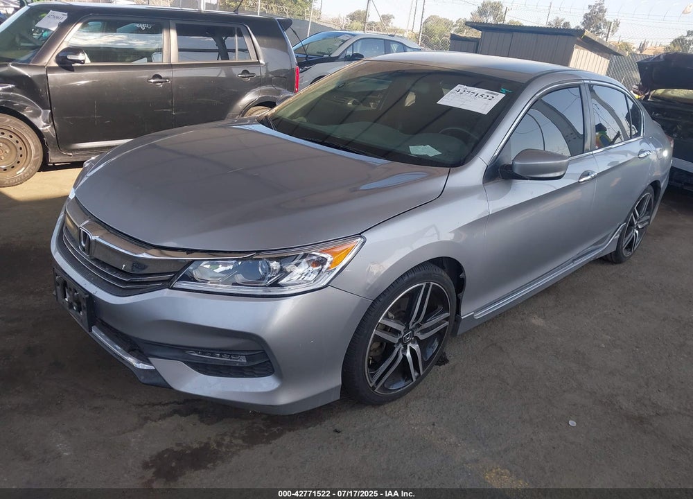 2016 HONDA ACCORD SPORT VIN: 1HGCR2F58GA221577