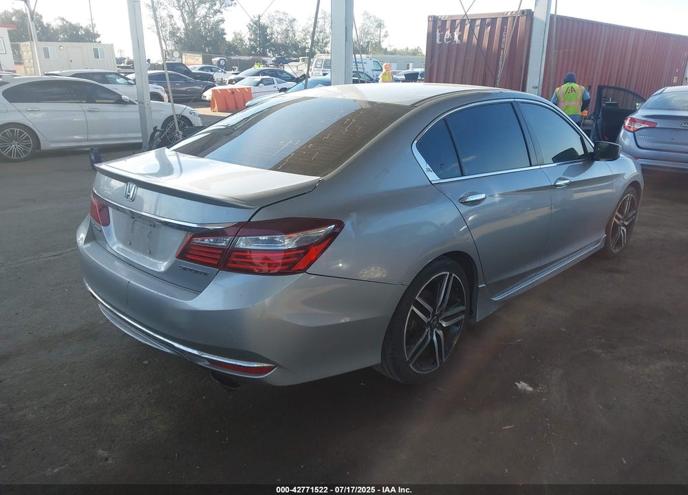 2016 HONDA ACCORD SPORT VIN: 1HGCR2F58GA221577