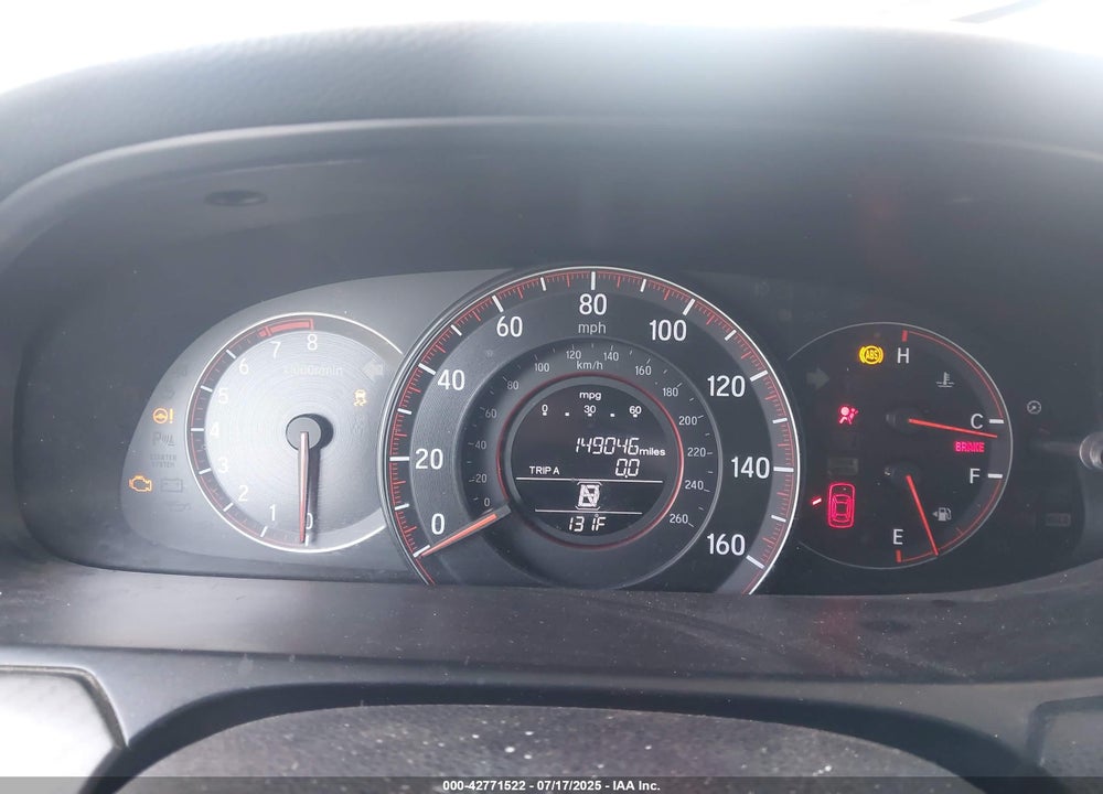2016 HONDA ACCORD SPORT VIN: 1HGCR2F58GA221577