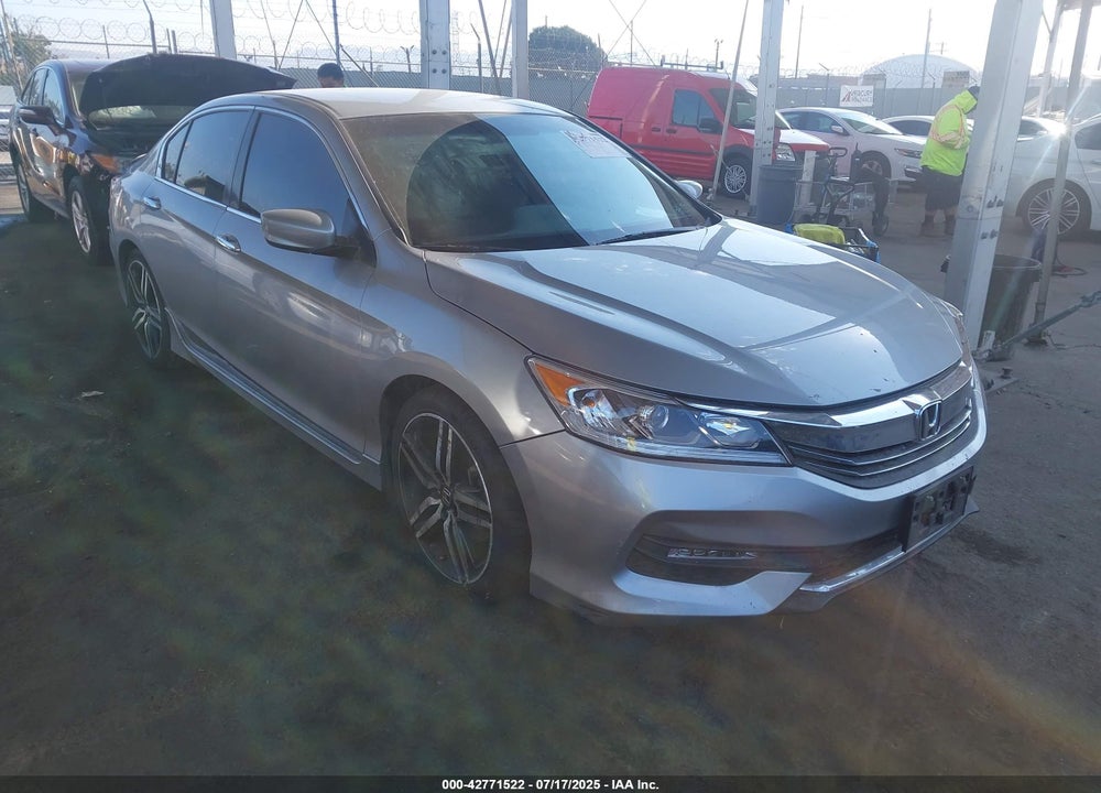 2016 HONDA ACCORD SPORT VIN: 1HGCR2F58GA221577