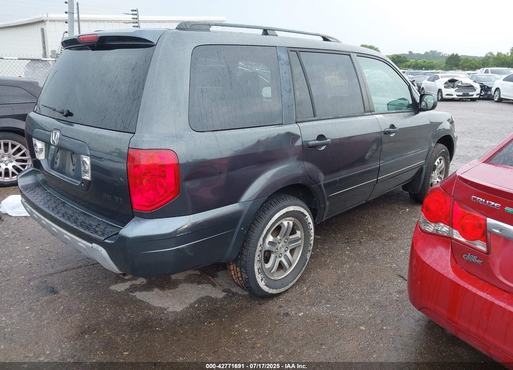 2004 HONDA PILOT EX-L VIN: 2HKYF186X4H524216