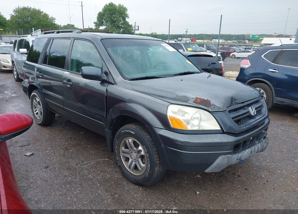 2004 HONDA PILOT EX-L VIN: 2HKYF186X4H524216